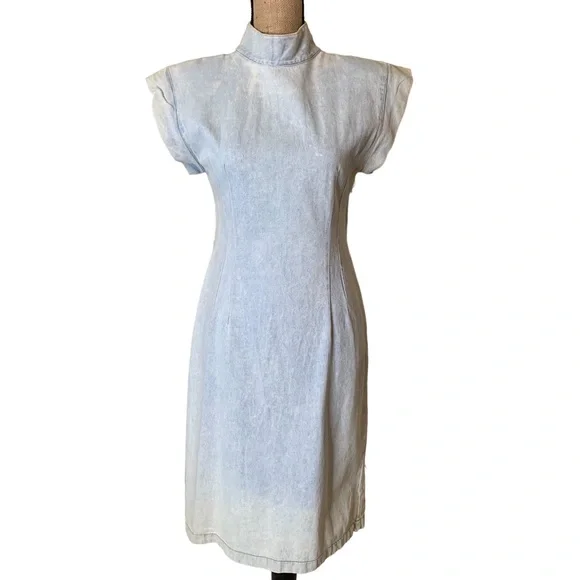 Vintage | Dresses | Vintage Joni Blair Denim Dress Size 9 | Poshmark